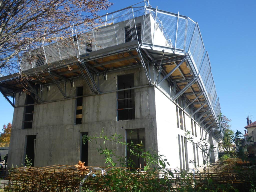 Lefort SAS - construction de la structure des murs poteaux poutres et planchers en béton armé